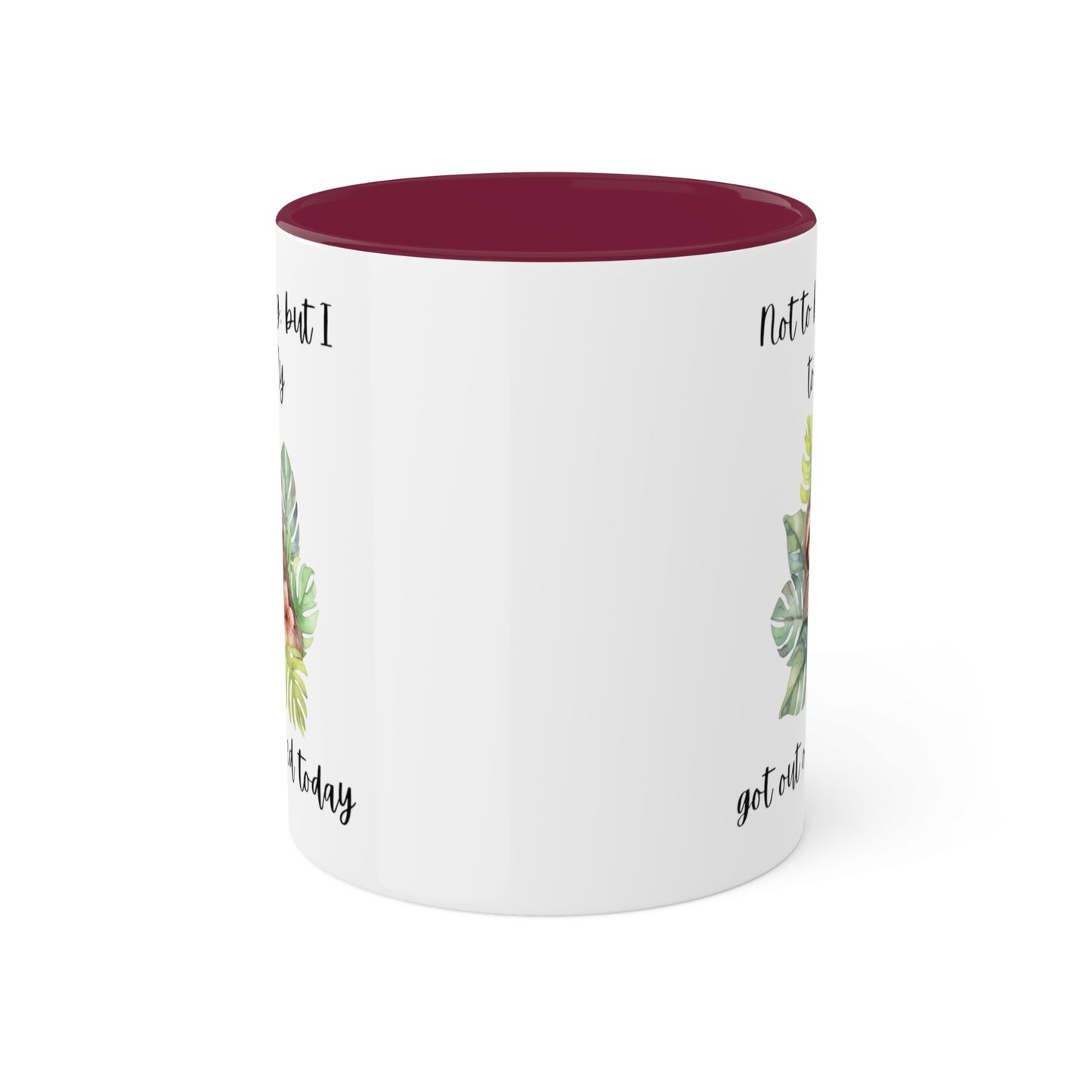 Cute Sloth Mug, 11oz, 12 color choices