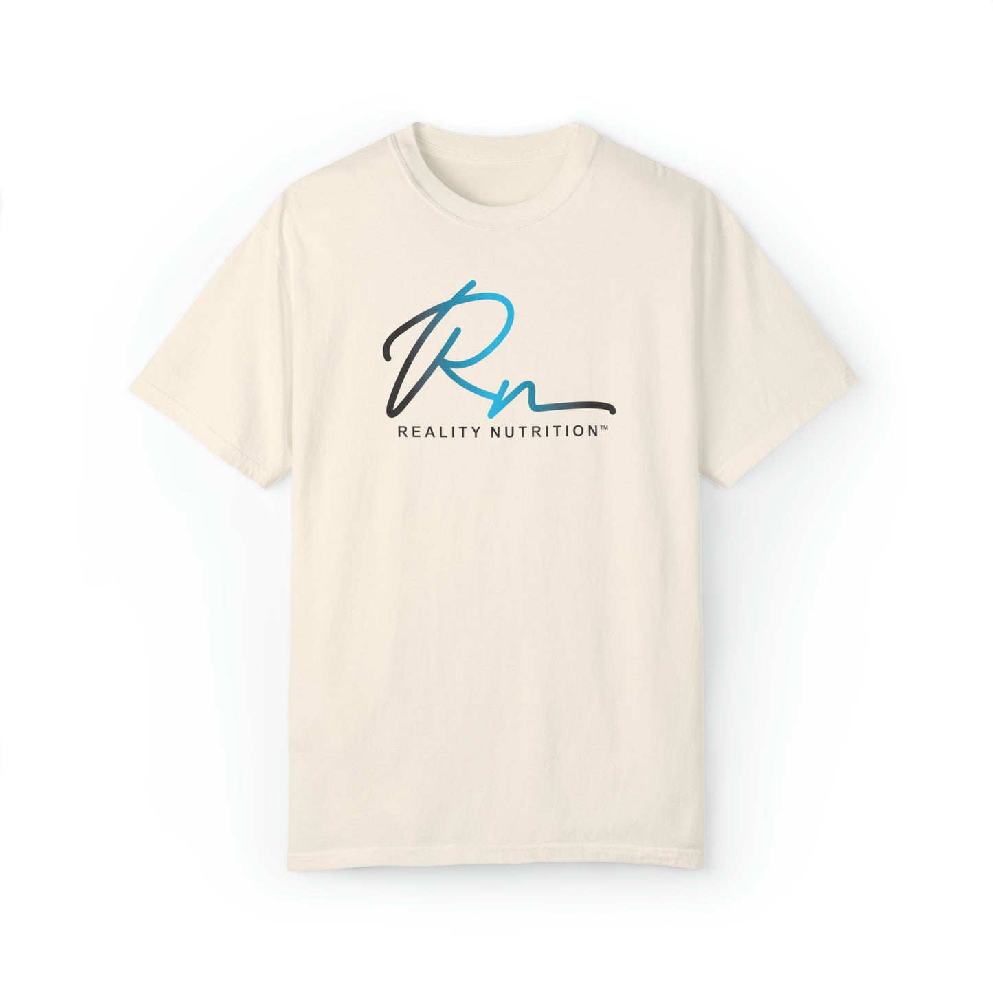 Unisex Garment-Dyed T-shirt with Reality Nutrition Logo