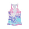 Tie Dye Racerback Tank Top with Reality Nutrition Logo