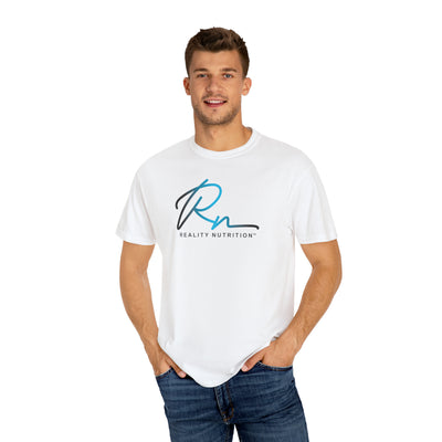 Unisex Garment-Dyed T-shirt with Reality Nutrition Logo