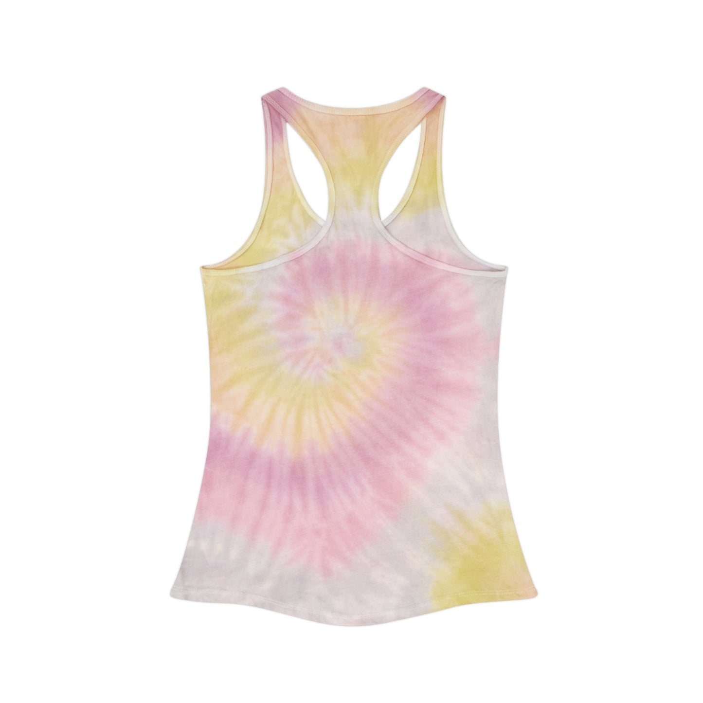 Tie Dye Racerback Tank Top with Reality Nutrition Logo