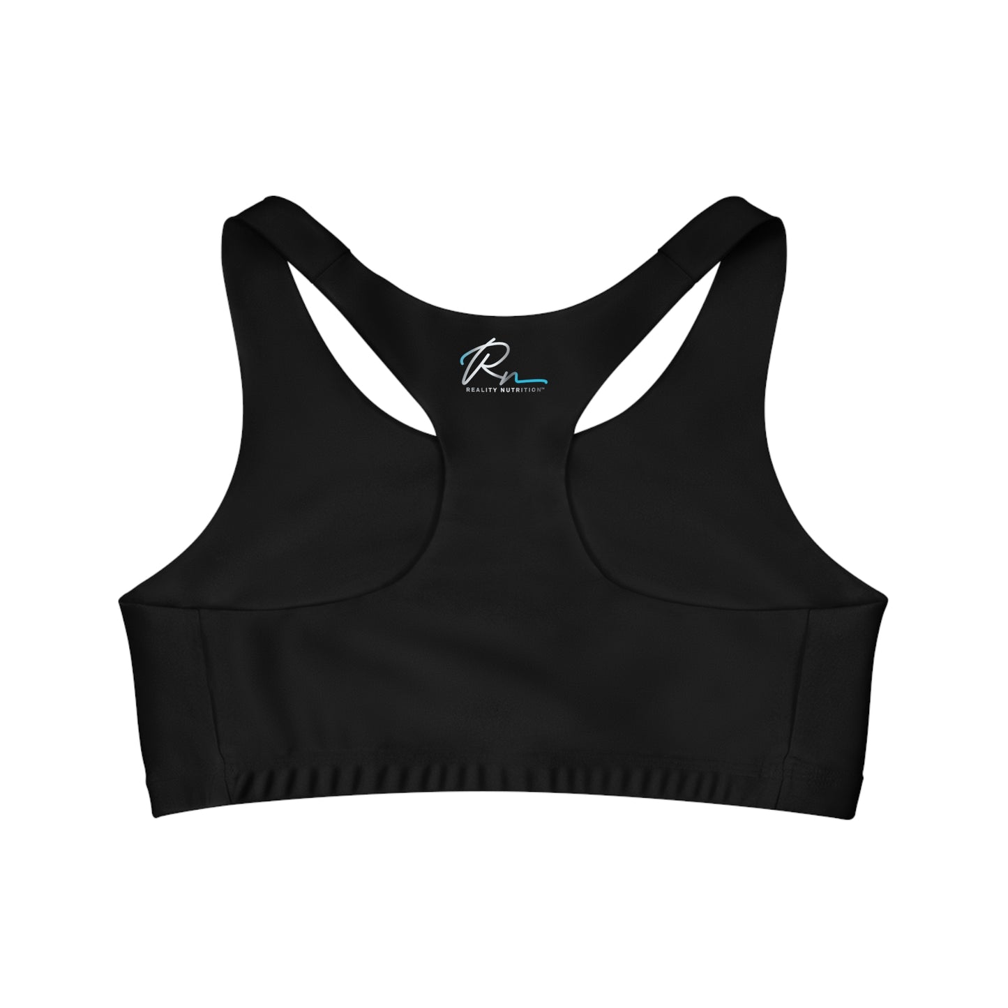 Seamless Sports Bra with Reality Nutrition Logo