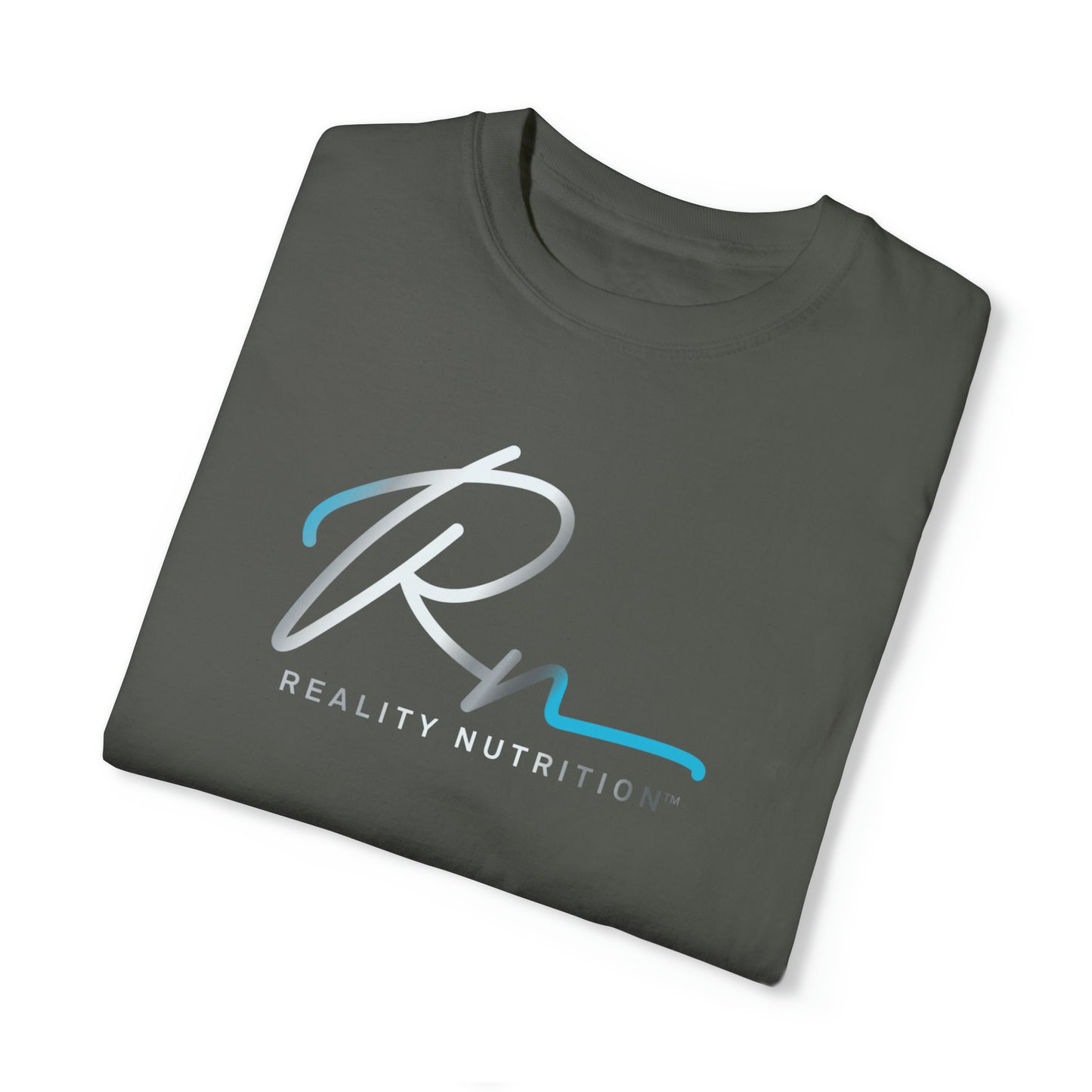 Unisex Garment-Dyed T-shirt with Reality Nutrition Logo