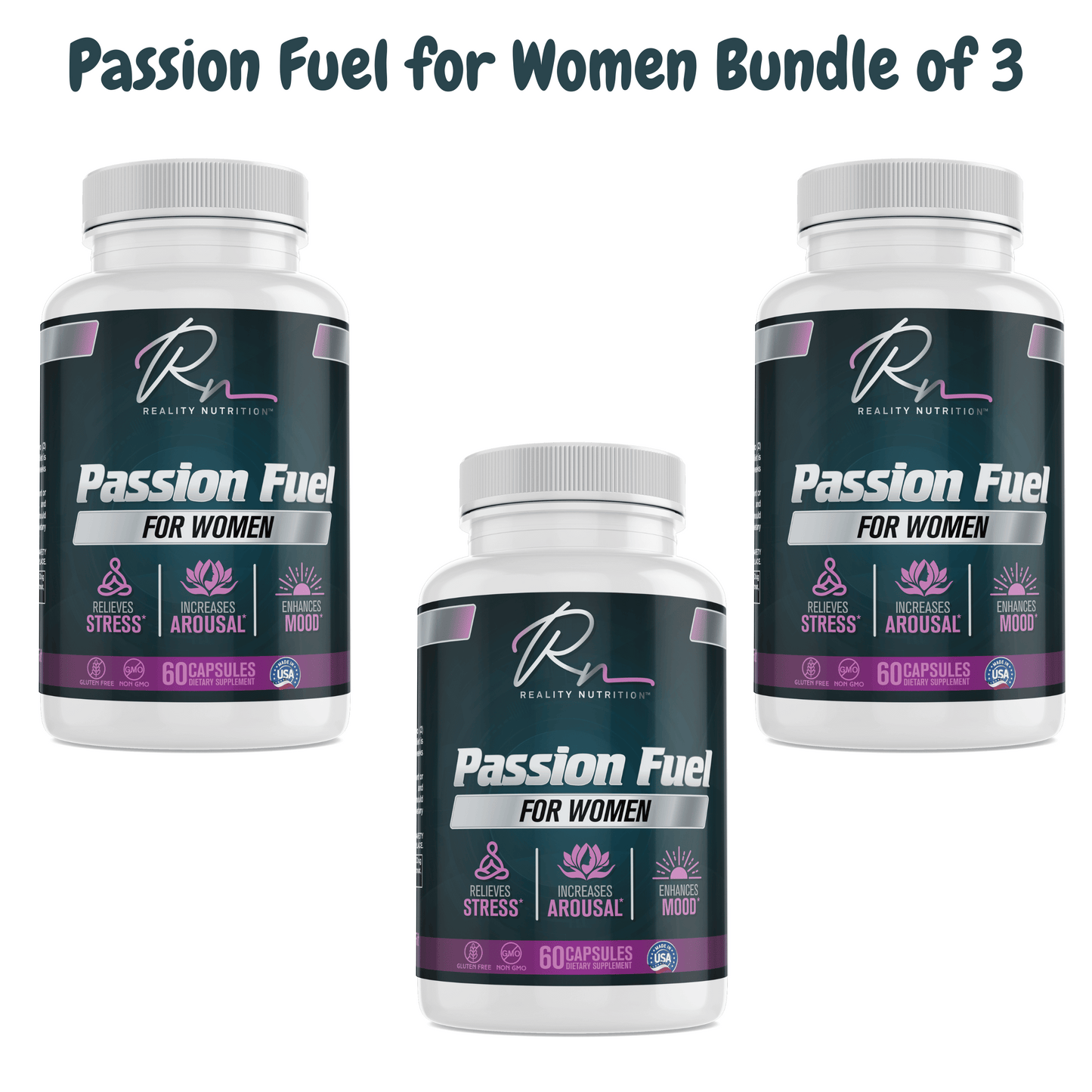 PASSION FUEL FOR WOMEN Combo Bundle - 3 Bottles