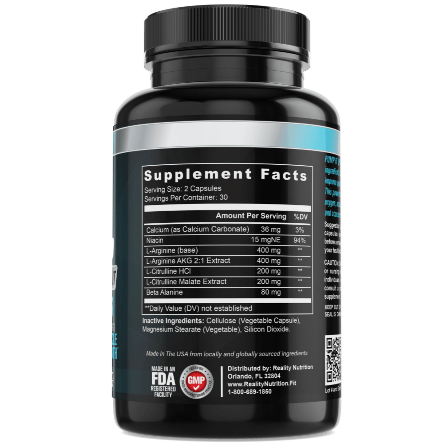 PUMP-IT-UP Nitric Oxide Arginine Blend