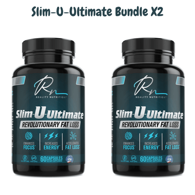 SLIM-U-ULTIMATE FAT BURNER Bundle - 2 Bottles