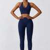 Crisscross Sports Bra and Leggings Set