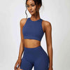 Cutout Cropped Sport Tank and Shorts Set
