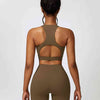 Cutout Cropped Sport Tank and Shorts Set