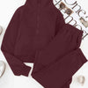 Half-Zip Sports Set with Pockets