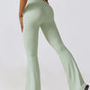 Flare Leg Active Pants with Pockets