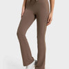 Wide Waistband Bootcut Sport Pants