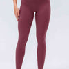 Wide Waistband Slim Fit Active Leggings