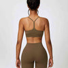 Sport Bra and Wide Waistband Shorts Set