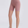 Wide Waistband Sports Shorts