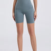 Wide Waistband Sports Shorts