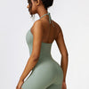 Halter Neck Sports Romper