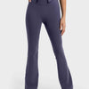 Wide Waistband Bootcut Sport Pants