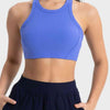 Wide Strap Cropped Sport Tank