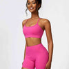 Sport Bra and Wide Waistband Shorts Set