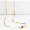 18K Gold Plated LOVE Pendant Necklace