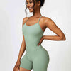 Halter Neck Sports Romper