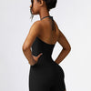 Halter Neck Sports Romper