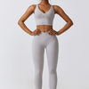 Crisscross Sports Bra and Leggings Set