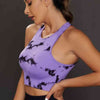 Tie-dye Cropped Round Neck Tank Top