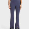Wide Waistband Bootcut Sports Pants