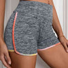 Heathered Wide Waistband Shorts