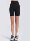 Wide Waistband Sports Shorts