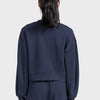 Round Neck Drop Shoulder Sports Top