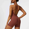 Halter Neck Sports Romper