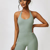 Halter Neck Sports Romper