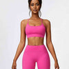 Sport Bra and Wide Waistband Shorts Set