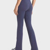 Wide Waistband Bootcut Sports Pants