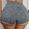 Heathered Wide Waistband Shorts