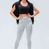 Wide Waistband Slim Fit Active Leggings
