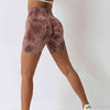 Tie Dye Wide Waistband Slim Fit Sports Shorts