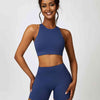 Cutout Cropped Sport Tank and Shorts Set