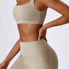 Square Neck Cropped Sports Tank Top