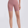 Wide Waistband Sports Shorts