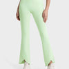 Wide Waistband Bootcut Sports Pants