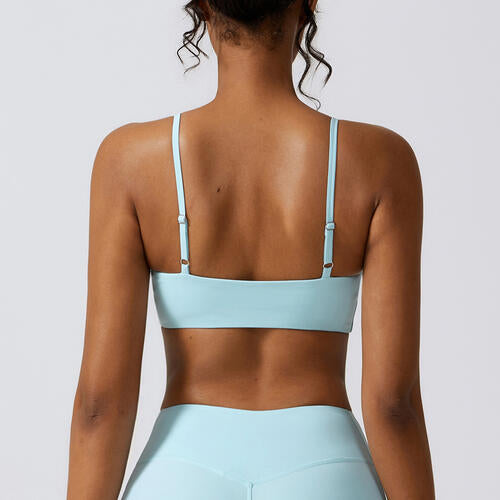 Spaghetti Strap Sport Bra