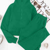 Half-Zip Sports Set with Pockets
